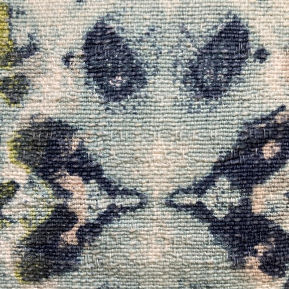 Pacific Coast Duck Feather & Down Filled Throw Pillow Set 17x17 Blue Green White - Picture 7 of 11